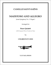 Maestoso and Allegro from Symphony No. 3 P.O.D. cover
